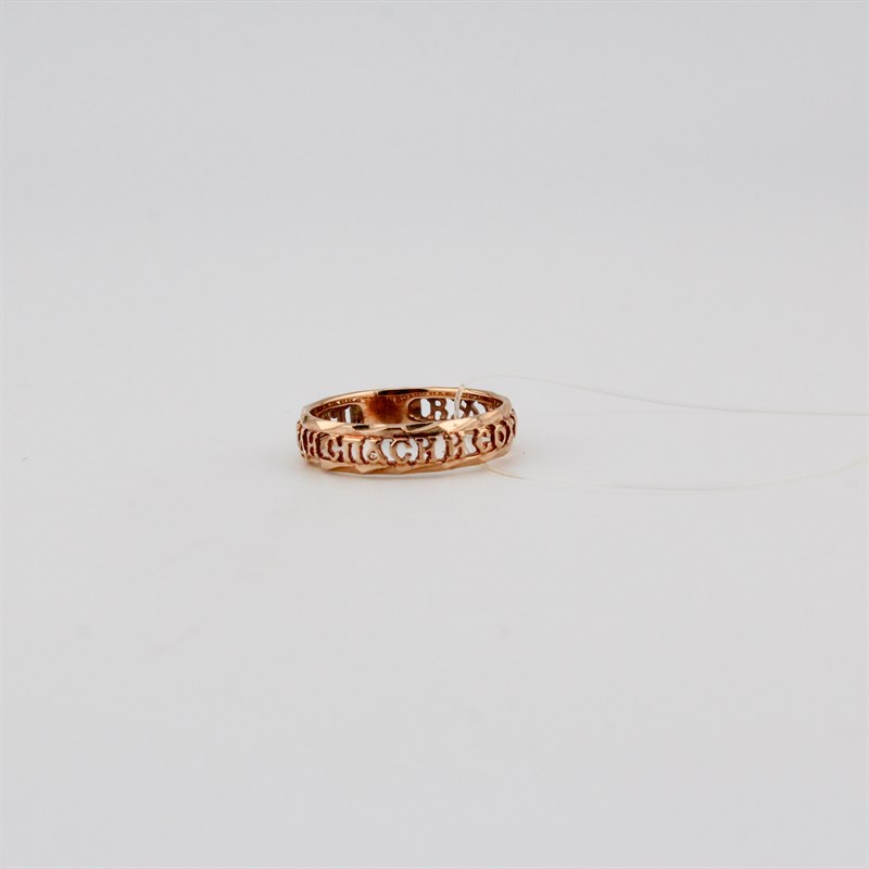 Кольцо золотое, 1,98 гр., 16-размер - фото 52798