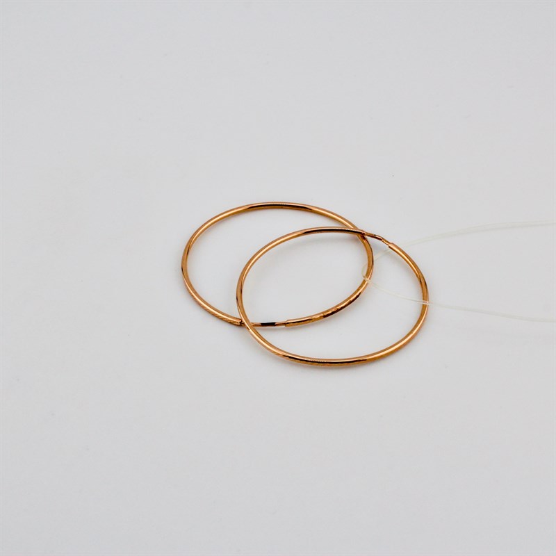 Серьги золотые, 1,67 гр., 3,2-размер - фото 52833