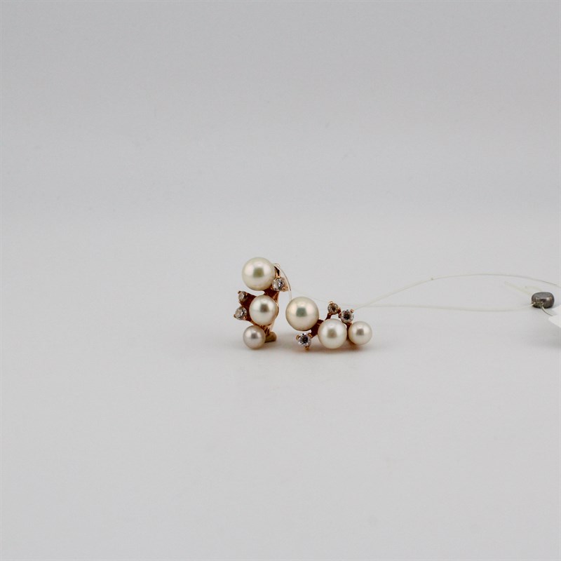 Серьги золотые, 4,35 гр. - фото 52858