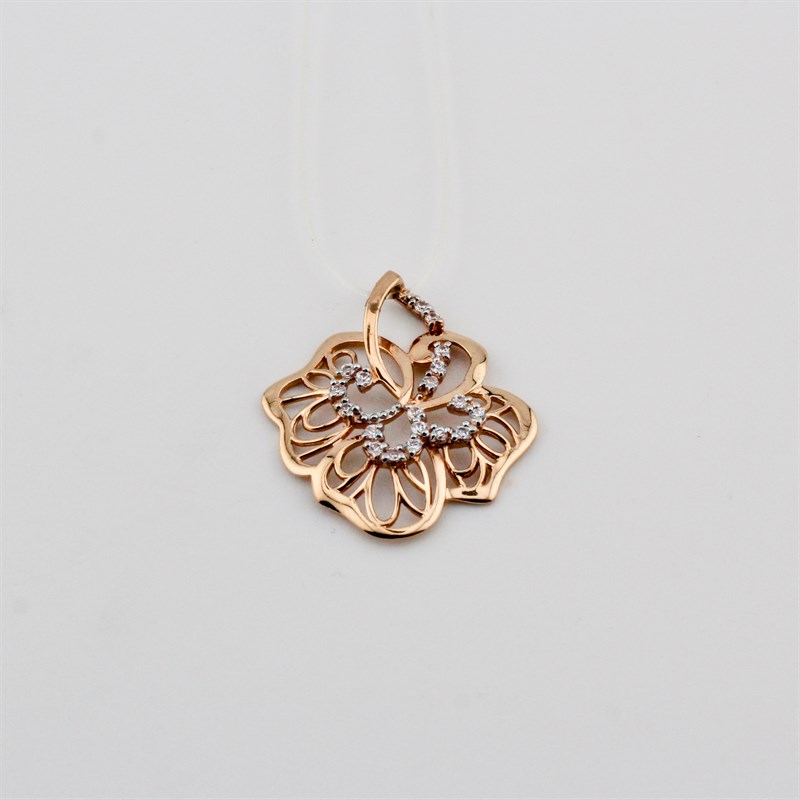 Подвеска золотая, 1,85 гр. - фото 52870