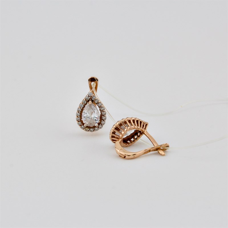 Серьги золотые, 2,34 гр. - фото 52917