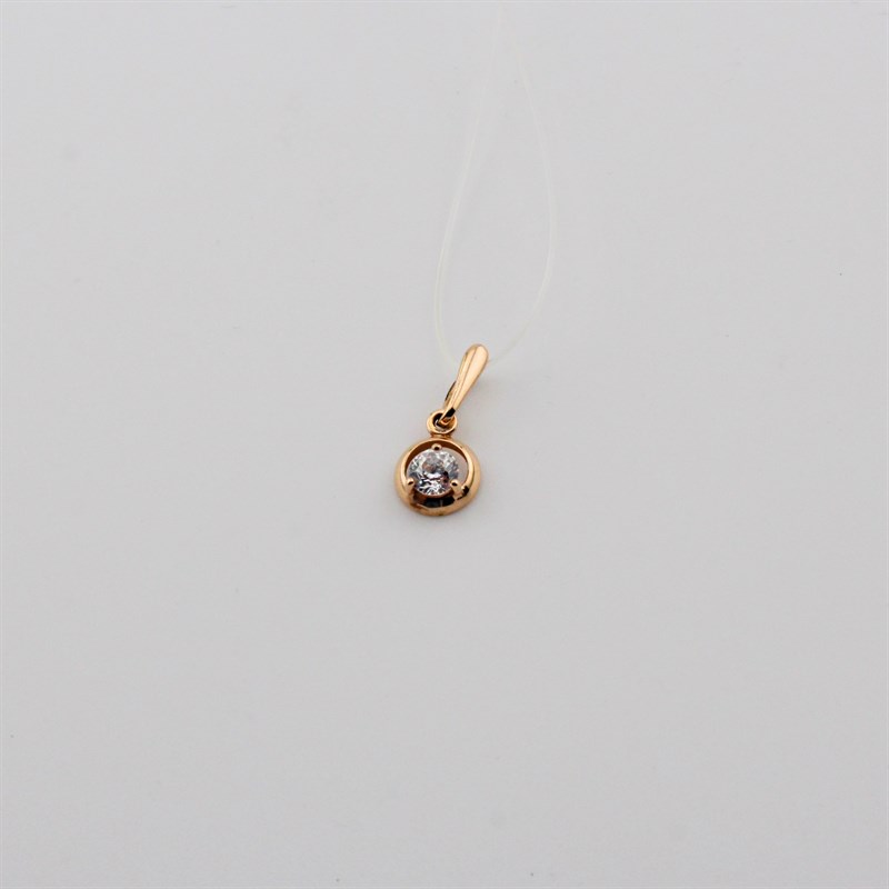 Подвеска золотая, 0,73 гр. - фото 53019