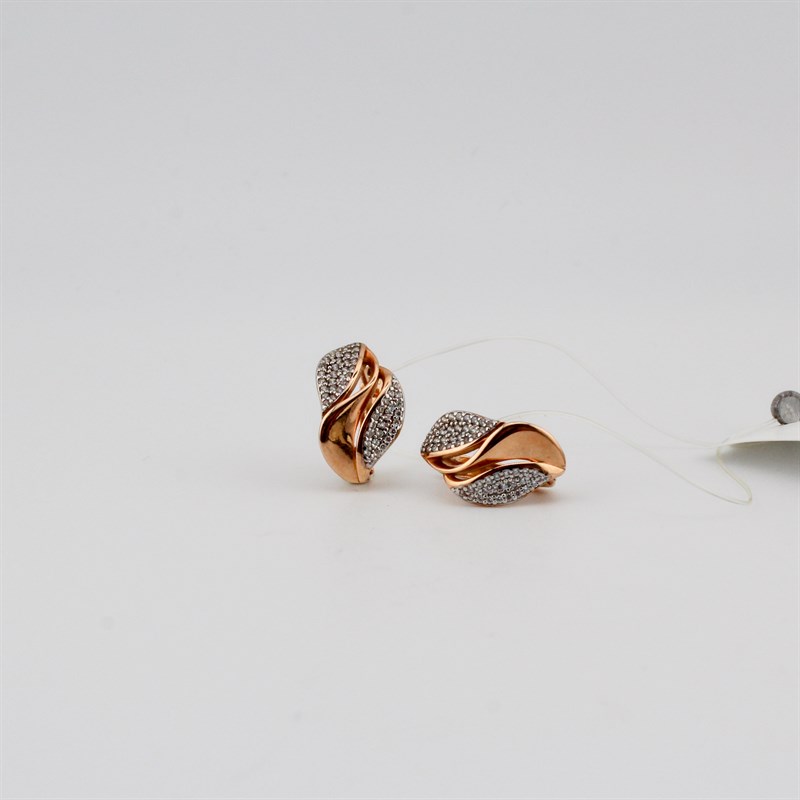 Серьги золотые, 3,62 гр. - фото 53038