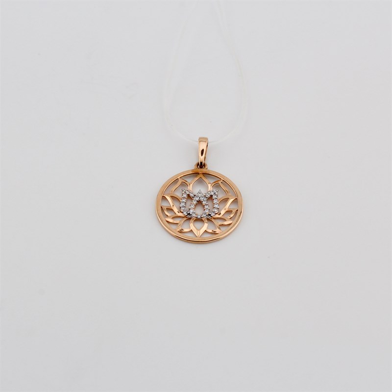 Подвеска золотая, 1,49 гр. - фото 53219