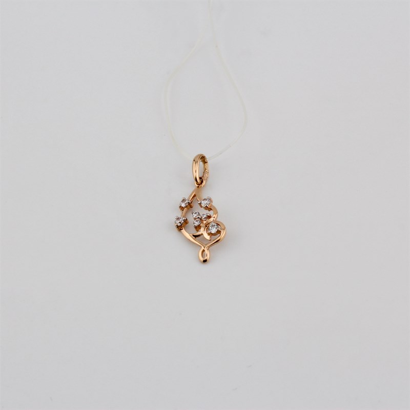 Кольцо золотое, 0,89 гр. - фото 53256