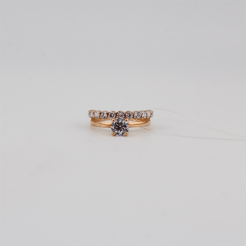 Кольцо золотое, 2,32 гр., 16,5-размер - фото 53321