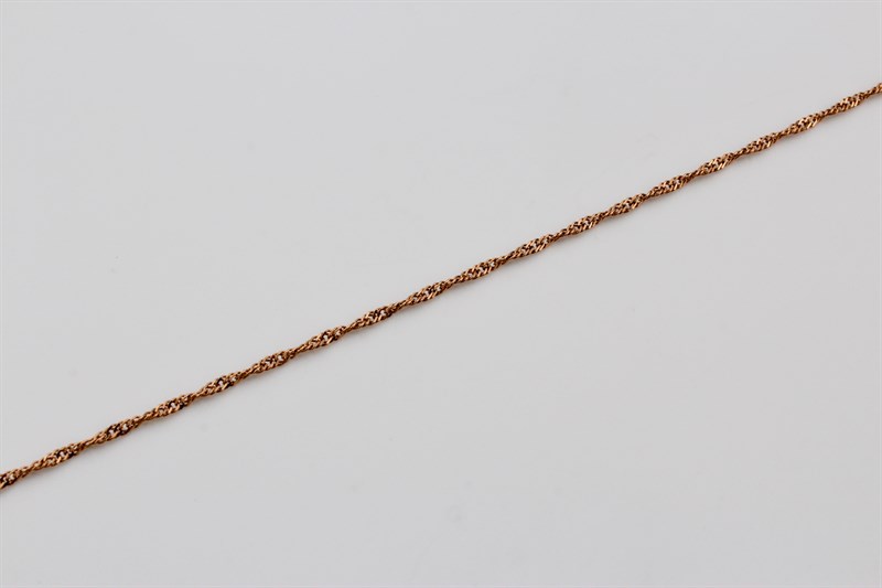 Цепь золотая, 2,62 гр., 40-размер - фото 53481