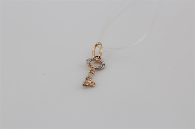 Подвеска золотая, 0,54 гр. - фото 53711