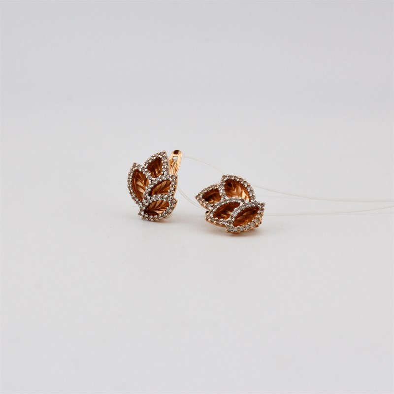 Серьги золотые, 3,71 гр. - фото 53718