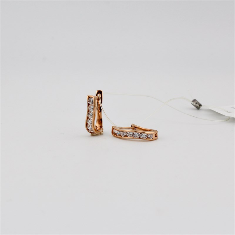 Серьги золотые, 2,02 гр. - фото 53858