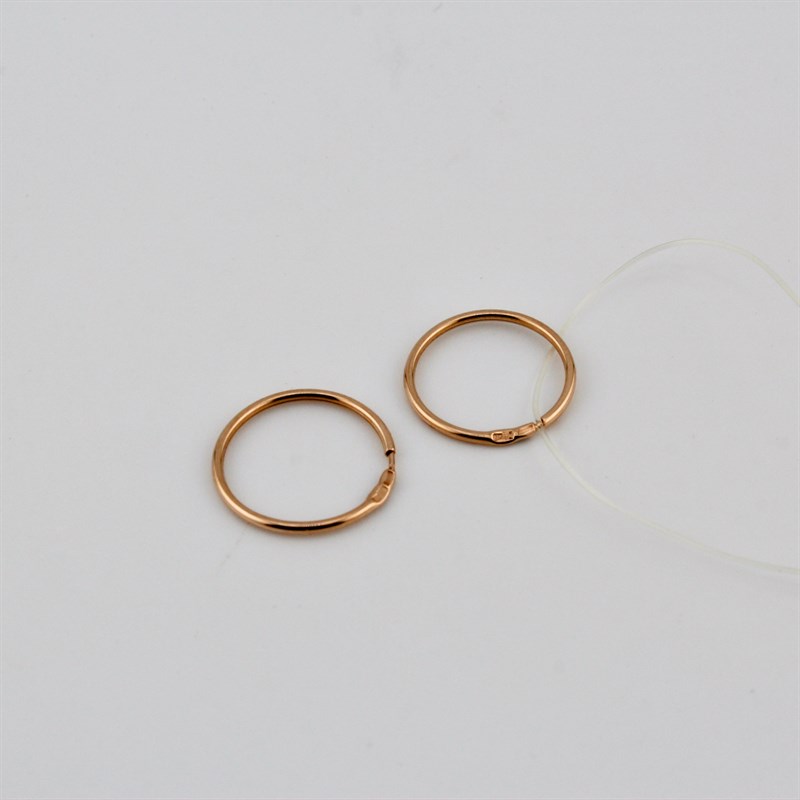 Серьги золотые, 0,76 гр. - фото 53910