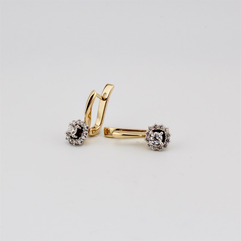 Серьги золотые, 6,1 гр. - фото 54389