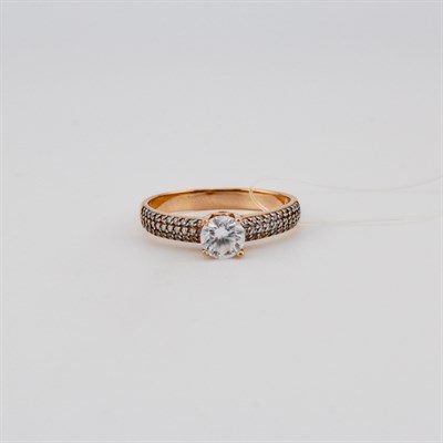 Кольцо золотое, 3,59 гр., 20-размер