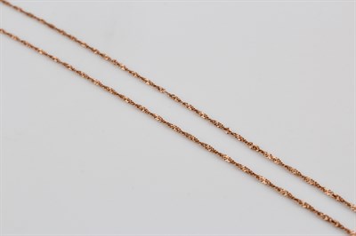 Цепь золотая, 1,17 гр., 50-размер