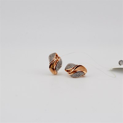 Серьги золотые, 3,62 гр.