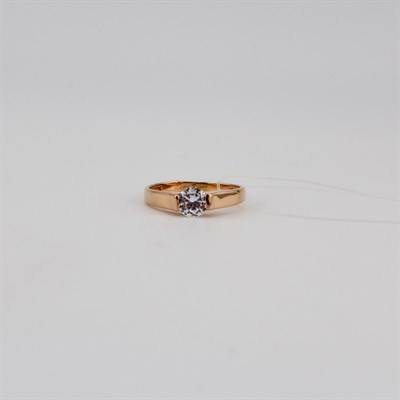 Кольцо золотое, 2,04 гр., 17-размер