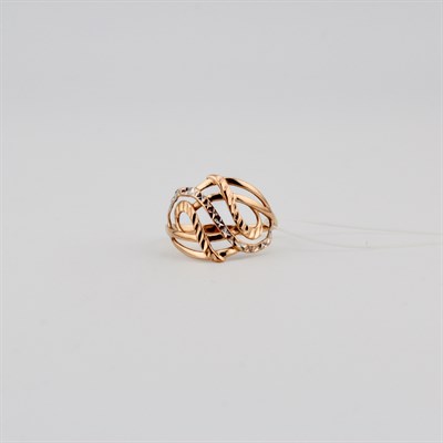 Кольцо золотое, 1,63 гр., 16,5-размер