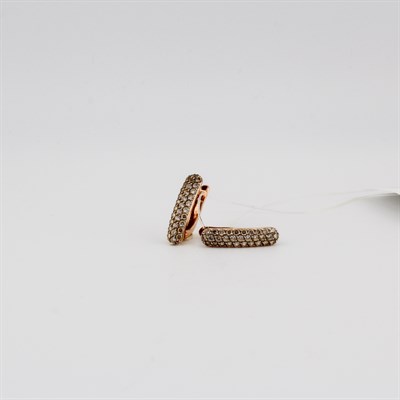 Серьги золотые, 2,21 гр.