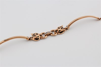 Браслет золотой, 10,36 гр., 16-размер