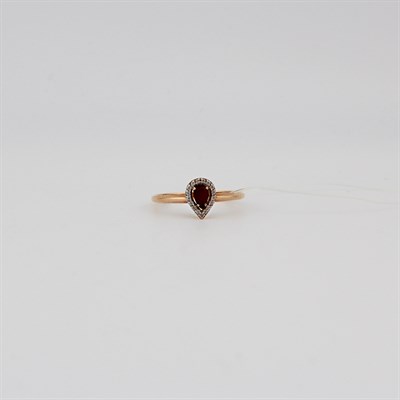 Кольцо золотое, 1,4 гр., 17,5-размер