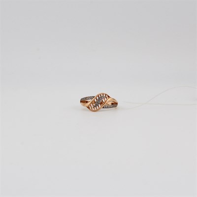 Кольцо золотое, 1,91 гр., 18-размер