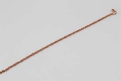 Браслет золотой, 1,79 гр., 16-размер
