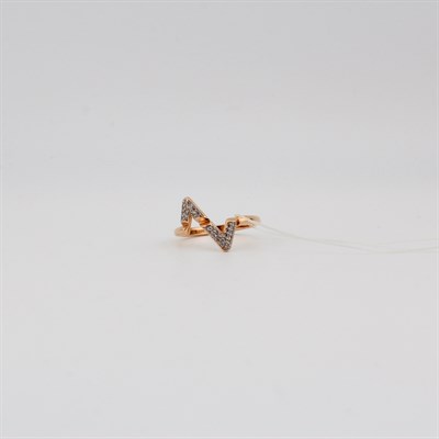 Кольцо золотое, 3,45 гр., 17-размер