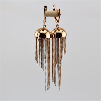 Серьги золотые, 6,8 гр.