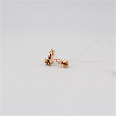 Серьги золотые, 1,41 гр.