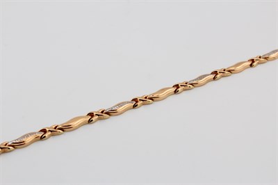 Браслет золотой, 5,99 гр., 21-размер