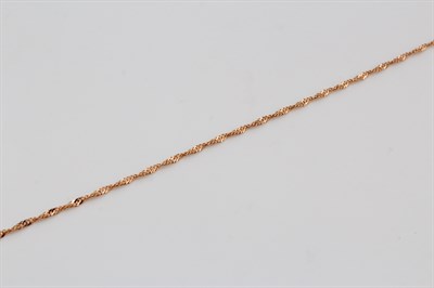 Цепь золотая, 2,33 гр., 45-размер