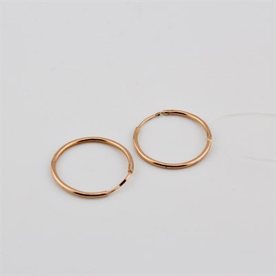 Серьги золотые, 1,91 гр.