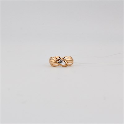 Кольцо золотое, 1,71 гр., 17-размер