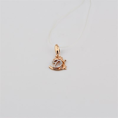 Подвеска золотая, 1,17 гр.