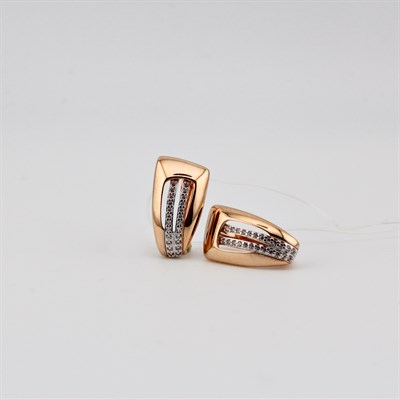Серьги золотые, 3,53 гр.