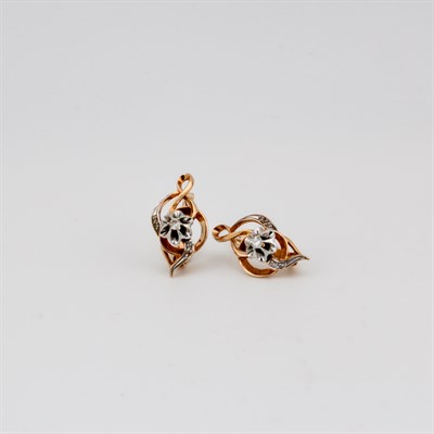 Серьги золотые, 4,05 гр. 101014/1476-4