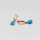 Серьги золотые, 2,97 гр. 101013/4369-3